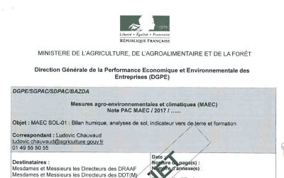 Projet de MAEC Sol et occasion manquée